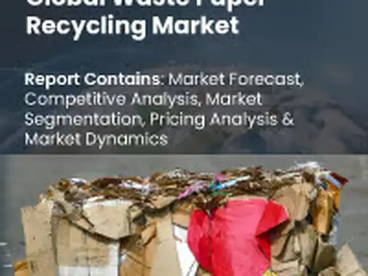 Sorted paper recovered for recycling